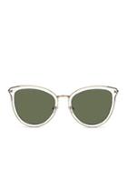 Forever21 Mock Cutout Cateye Sunglasses