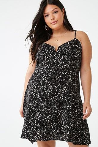 Forever21 Plus Size Paint Splatter Dress