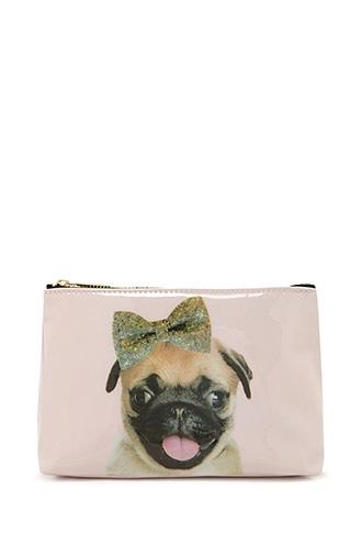 Forever21 Pug Makeup Bag