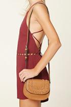 Forever21 Whipstitch Mini Crossbody
