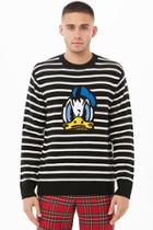 Forever21 Donald Duck Graphic Knit Sweater