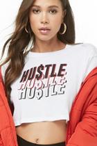 Forever21 Hustle Graphic Crop Top