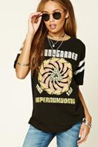 Forever21 Women's  Super Unknown Graphic Tour Tee