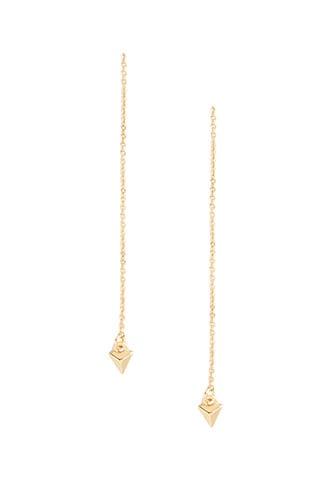 Forever21 Arrow Threader Earrings
