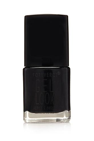 Forever21 Black Gel Look Nail Polish