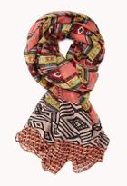 Forever21 Rustic Southwestern Print Scarf