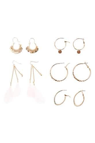 Forever21 Assorted Drop Earring Set