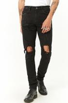 Forever21 Crysp Distressed Jeans