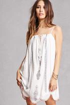 Forever21 Lush Embroidered Shift Dress