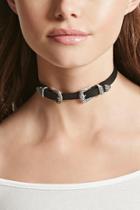 Forever21 Double Buckle Choker