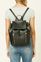 Forever21 Faux Leather Stud Backpack