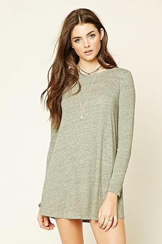 Forever21 Heathered Swing Dress