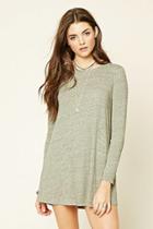 Forever21 Heathered Swing Dress