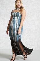 Forever21 Plus Size Tie-dye Maxi Dress