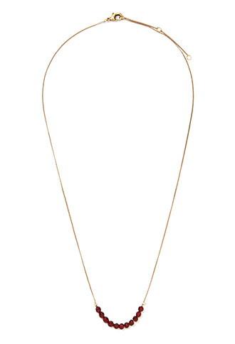Forever21 Beaded Birthstone Necklace