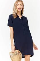 Forever21 Button-up Short Sleeve Tunic