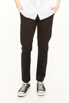 Forever21 Slim-fit Twill Pants