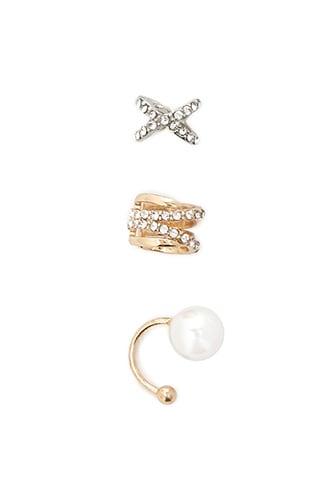 Forever21 Crisscross Ear Cuff Set