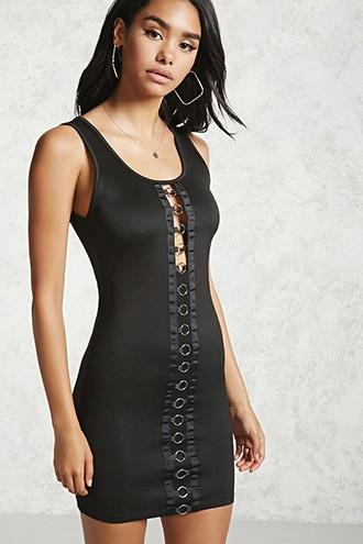 Forever21 O-ring Cutout Dress