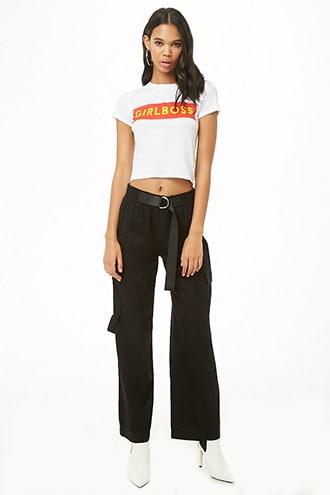 Forever21 Pull-on Cargo Pants