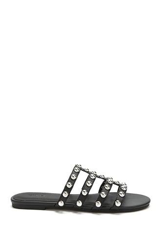 Forever21 Studded Caged Slides