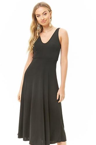 Forever21 Skater Midi Dress