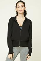 Forever21 Active Zip-up Hooded Jacket