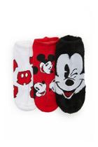 Forever21 Mickey Mouse Ankle Socks - 3 Pack
