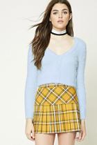 Forever21 Women's  Cropped Fuzzy Knit Cardigan