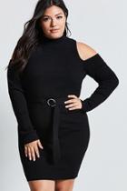 Forever21 Plus Size Cutout Sweater Dress