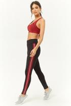 Forever21 Active Contrast Piping & Trim Leggings