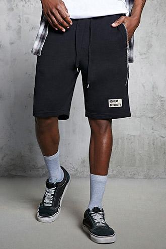 Forever21 Against Authority Patch Shorts