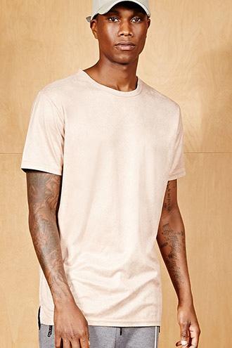 Forever21 Kayden K Faux Suede Tee