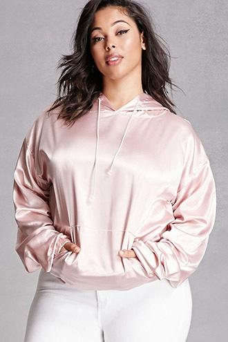 Forever21 Plus Size Private Academy Hoodie