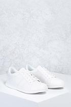 Forever21 Perforated Faux Leather Sneakers
