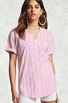 Forever21 Los Angeles Baseball Jersey Top