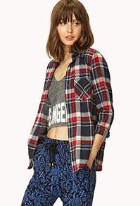 Forever21 Forever Cool Plaid Shirt