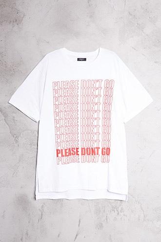 Forever21 Please Dont Go Graphic Tee