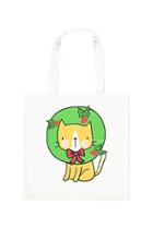 Forever21 Wreath Cat Tote Bag