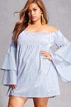 Forever21 Plus Size Bell-sleeve Dress
