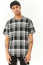 Forever21 Plaid Short-sleeve Tee