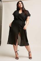 Forever21 Plus Size Button-front Dress