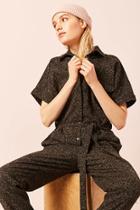 Forever21 Frnch Marled Jumpsuit