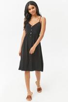 Forever21 Button-front Cami Mini Dress