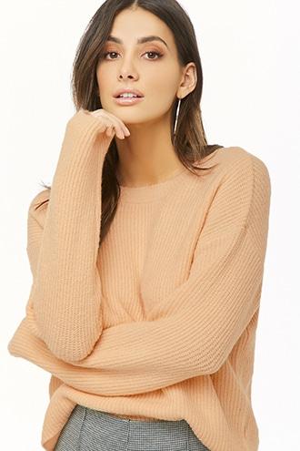 Forever21 Brushed Crew Neck Sweater