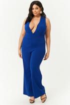 Forever21 Plus Size Plunging Jumpsuit