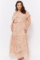 Forever21 Plus Size Ditsy Floral Maxi Dress