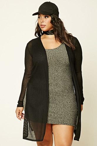 Forever21 Plus Size Longline Cardigan