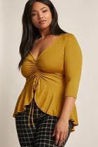 Forever21 Plus Size Ruched Top