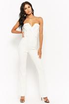Forever21 Sweetheart Double-breasted Jumpsuit